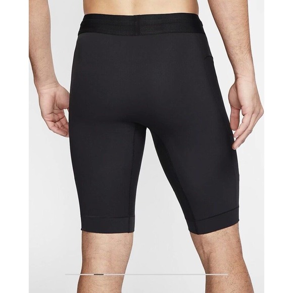 Nike Yoga Dri-FIT Infinalon Shorts CJ8018-010 Men’s Black XL Tall NWT - Picture 3 of 12